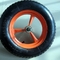 TR13鋼鉄縁の堅く柔らかいゴム製車輪のPenumatic PUの車輪3.00-8